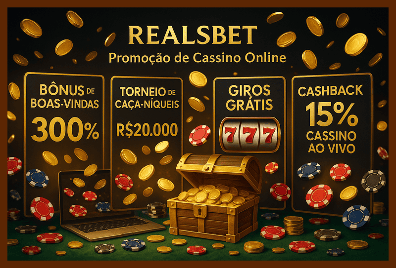 O bônus promocional REALSBET é uma ótima maneira de começar sua aventura