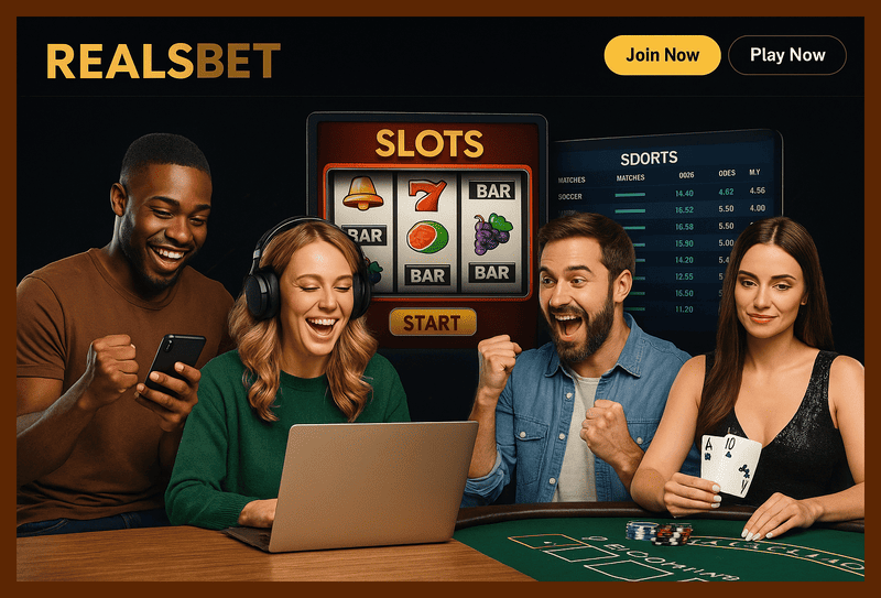 
                                Cassino Online REALSBET
                                