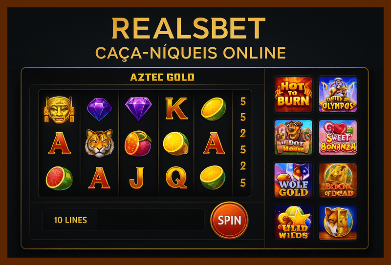 Jogos de Slot no Casino Online REALSBET